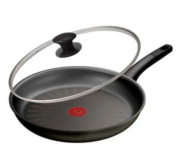 [COSCO代購6] D144694 Tefal 法國特福 ProTech系列 不沾平底鍋 30公分含玻璃上蓋