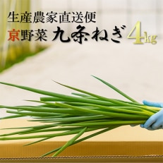 京野菜・九条ネギ　約4kg　(農家直送便)