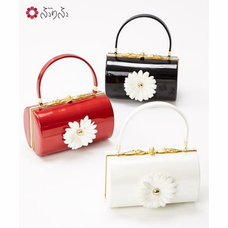 公式 ふりふ レトロマムバッグ 和装バッグ 和柄 バッグ 着物バッグ 菊 マム 花 袴 和装 成人式 卒業式 結婚式 振袖 着物 フォーマル 赤 黒 白 通販 Lineポイント最大0 5 Get Lineショッピング