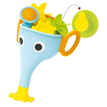 Yookidoo 長鼻子小象戲水玩具 閉彩盒  藍色  1組