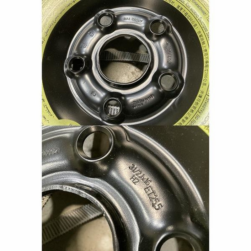 未使用 VW フォルクスワーゲン ゴルフ6 1K 純正 16インチ 3.5J +