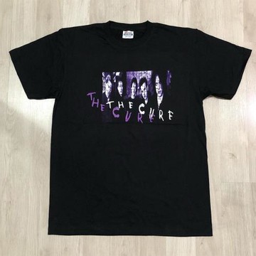 哥特風朋克治愈樂隊The Cure搖滾音樂喪系ins潮牌寬松高街短袖T恤