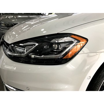 小馬汽車工坊_VW_GOLF7/7.5_有色透明角燈_DIY角燈貼