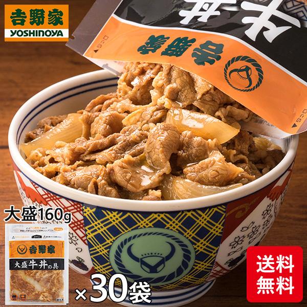 吉野家 牛丼の具 大盛 1袋（160g）×30袋