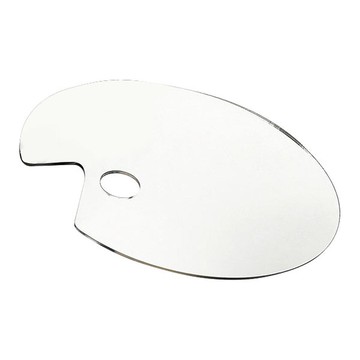 Edenstool 壓克力透明橢圓形調色盤 30 x 40 公分 2 公釐  一格  1個