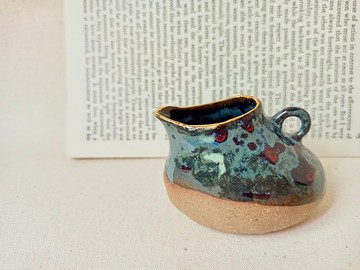 超薄手捏可愛花器 (厚0.2公分)