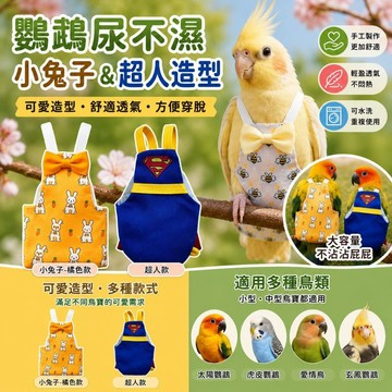 台灣發票 現貨出貨 鸚鵡屎兜 牡丹 玄鳳 虎皮 鸚鵡屎兜 便兜紙尿褲 小鳥 專用衣服鸚鵡尿不濕 鸚鵡尿布 可重複使用
