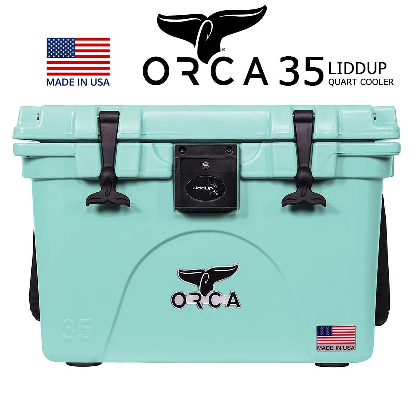 日本未発売」ORCA LIDDUP COOLERS 35 QUART SEAFOAM 「Made in U.S.A ...