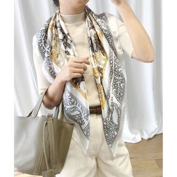 20款真絲大方巾絲巾女百搭春秋時尚洋氣圍巾多功能桑蠶絲披肩保暖