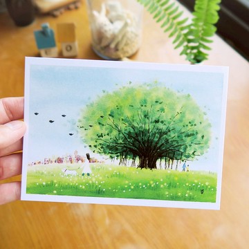 台灣的樹-大榕樹 明信片