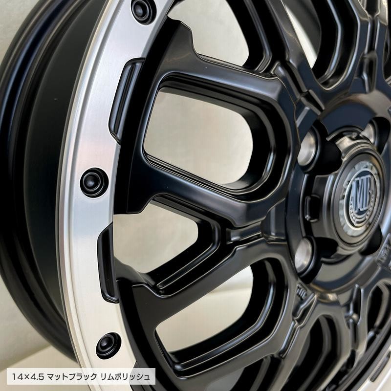 ブリザック VRX2 165/65R14 マッドバーン XR-800M 14×4.5