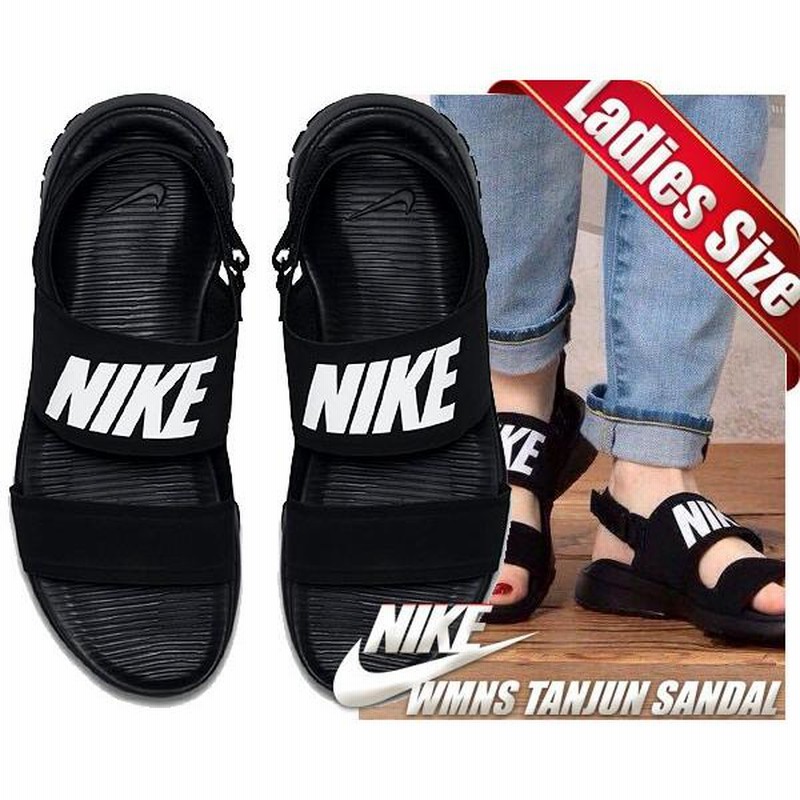 ナイキ タンジュンサンダル ウィメンズ NIKE WMNS TANJUN SANDAL black