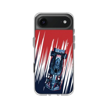 iPhone Air Clear Case（相機按鈕） 透明 - Alpine - BWT Alpine Formula One Team A524 Comic Style