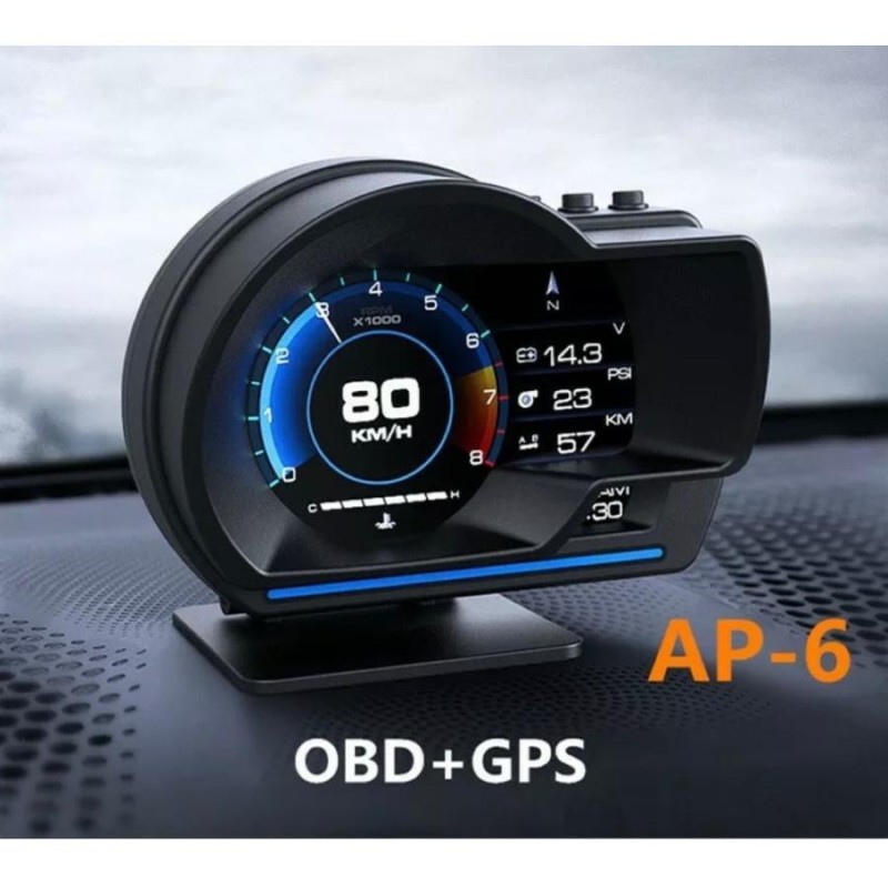 メーター OBD2+GPSモード スピードメーター ヘッドアップディスプレイ HUD 追加メーター【 タコメーター 車速 エンジン回転数】◇ |  LINEブランドカタログ