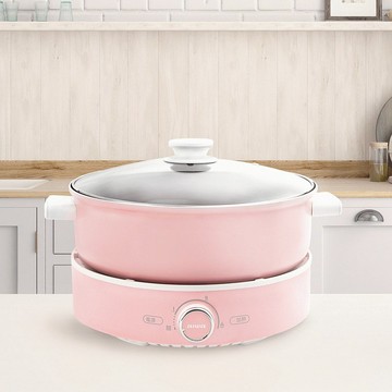 【AIWA】 愛華 4L多功能電熱鍋 AE-B4M