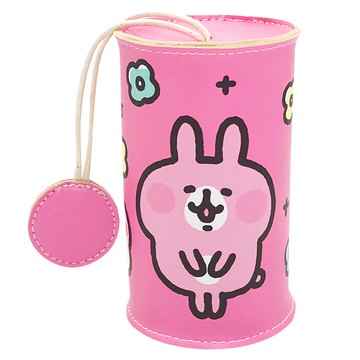 雅迪 卡娜赫拉的小動物​PU鑰匙​零錢筒 小花朵  桃色  1個