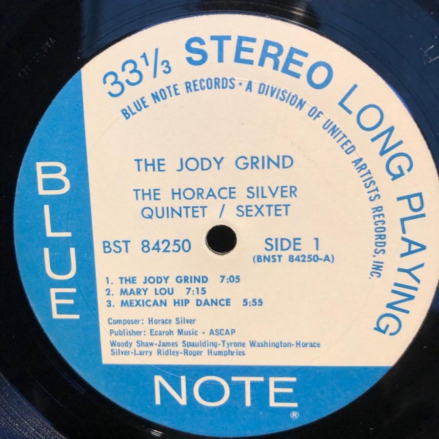 Horace Silver Quintet   The Jody Grind  LP Blue Note