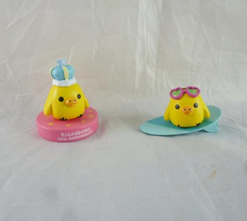 【震撼精品百貨】キイロイトリ 小雞 造型擺飾-皇冠/衝浪【共2款】 震撼日式精品百貨