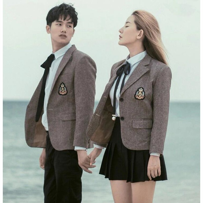 新入荷中学生制服4セット英倫学院風春秋高校生クラス服男女韓国版日本系jk制服スカート 通販 Lineポイント最大1 0 Get Lineショッピング