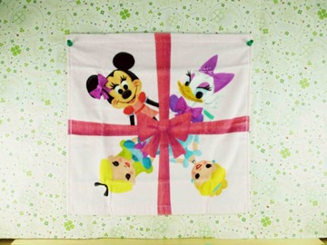 【震撼精品百貨】Micky Mouse_米奇/米妮 ~毛巾-粉公主