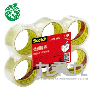 3M OPP透明膠帶48mm*40Y-單捲