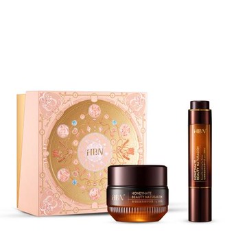 【HBN官方】早C晚A緊緻亮眼禮盒組(咖啡因眼霜高階版+雙A眼部精華)
