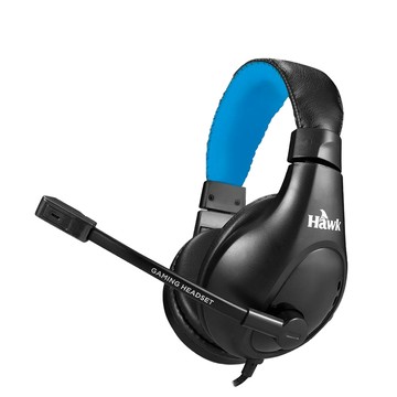 Hawk 浩客 電競頭戴耳機麥克風  G1024  黑色 + 藍色