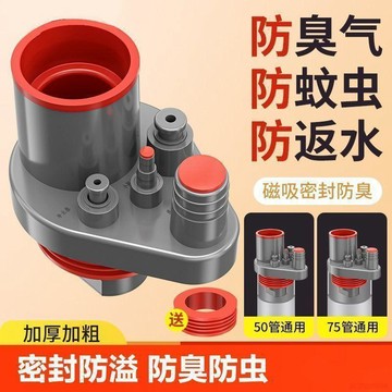 桃園出貨✨家用下水道三通三合一廚房防臭洗菜盆返臭神器多功能接頭水槽三頭