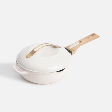 COOKUT FABULOUS 萬用鍋 24cm 米白