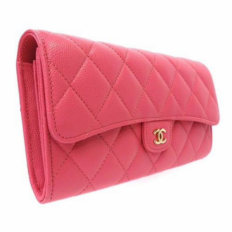 シャネル CHANEL 財布 新作 レディース 長財布 マトラッセ キャビア A80758 新品 正規品 | LINEブランドカタログ