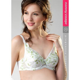 六甲村荷風綠‧全罩式哺乳胸罩(90E~90F)【悅兒園婦幼生活館】