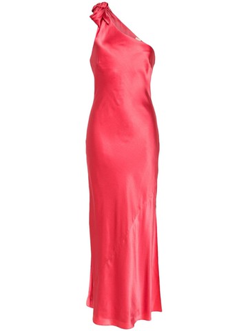 Cult Gaia - Kamila one-shoulder maxi dress - women - Polyester/Spandex/Elastane/Silk/Spandex/Elastane - M - Pink
