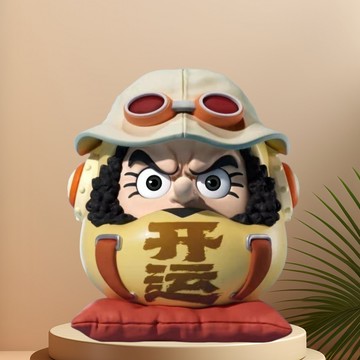 小包臺灣新品上市🐴🌟達摩海賊王手辦路飛索隆山治娜美甚平布魯克禮物車載擺件🌟