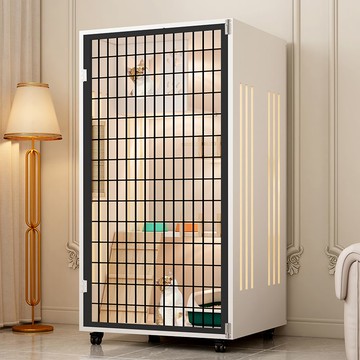 寵物籠 籠子 鳥籠 兔籠 狗籠 貓籠 便攜龍 雞籠 寵物別墅家用貓屋室內超大自由空間貓柜豪華貓咪房子全景籠子 免運/可開票pyy2506