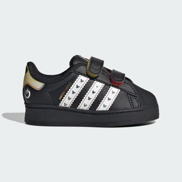 Adidas 愛迪達 Superstar LED Lights CF I [JQ2806] 小童 運動休閒鞋 黑白 發光