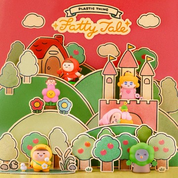 【Fubees】Plastic Thing食妹 童話系列公仔盒玩(6入盒裝)