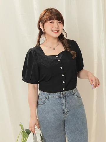 小V臉．方領開襟拋袖收腰綁帶上衣