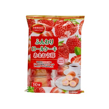 [家速配] 山內甜王草莓味瑞士捲
