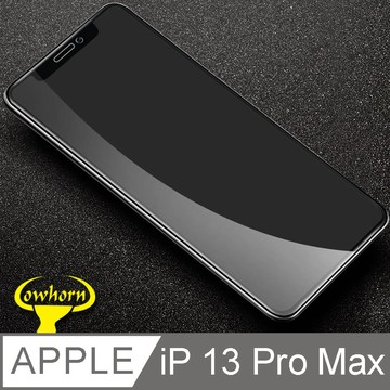 iPhone 13 Pro Max 貼 iPhone 13 Pro Max 2.5D曲面滿版 9H防爆鋼化玻璃保護貼 黑色