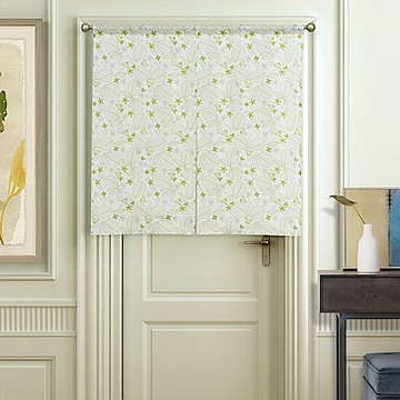 伊美居  小清新印花長門簾 90x150cm