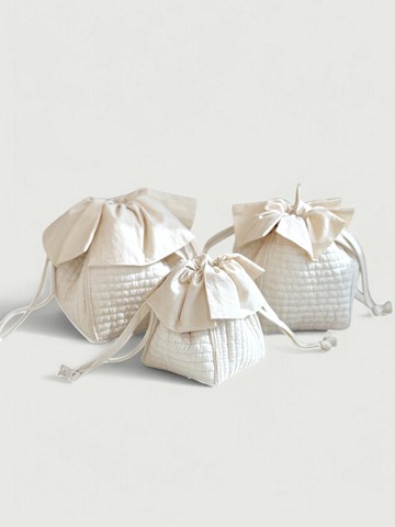 Clover Pouch Clutch Bag [Pigment]