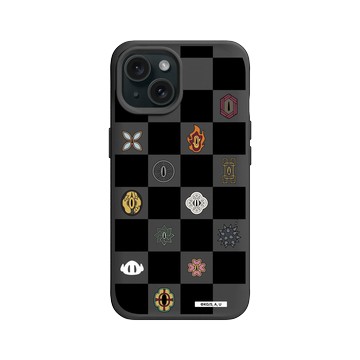 iPhone 15 SolidX 黑 - 鬼滅之刃 Demon Slayer - 配件系列-鬼殺隊