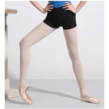 成人女舞蹈三分平口褲/舞蹈打底褲/芭蕾練功褲/形體練功舞蹈/健美
