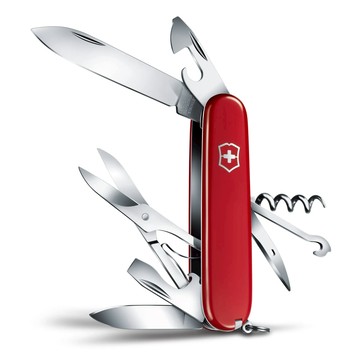 瑞士維氏 Victorinox Climber 十四項功能中型瑞士刀 - 白色