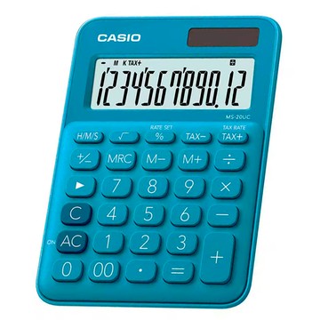 CASIO 馬卡龍12位計算機 MS-20UC