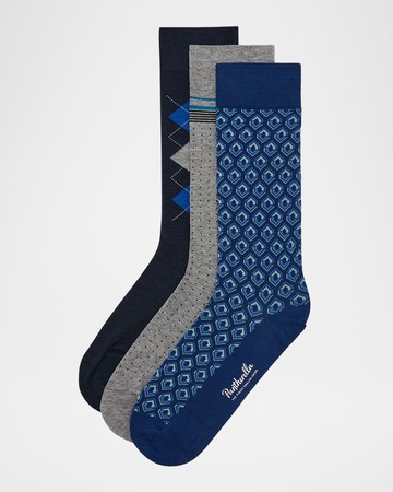 Men's Locke Barfield Beckford 3-Pack Crew Socks