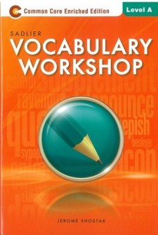 Sadlier Vocabulary Workshop Level A: Student Edition