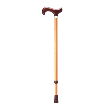 【海夫健康生活館】Merry Sticks 悅杖醫療用手杖(未滅菌) 低調奢華系列 2段式 立體霧面顆粒紋手杖(玫瑰金)