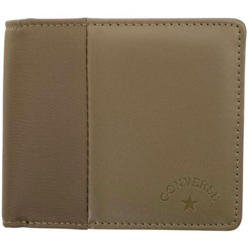 CONVERSE 80379900-35 BI-FOLD LEATHER WALLET 皮革 中夾 (綠色)