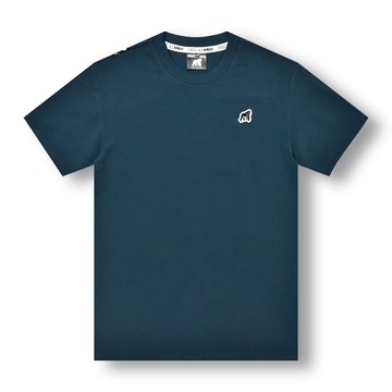 KINGO男款｜海軍藍織帶短袖T恤611107